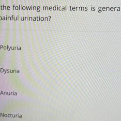 Which of the following medical terms is spelled correctly