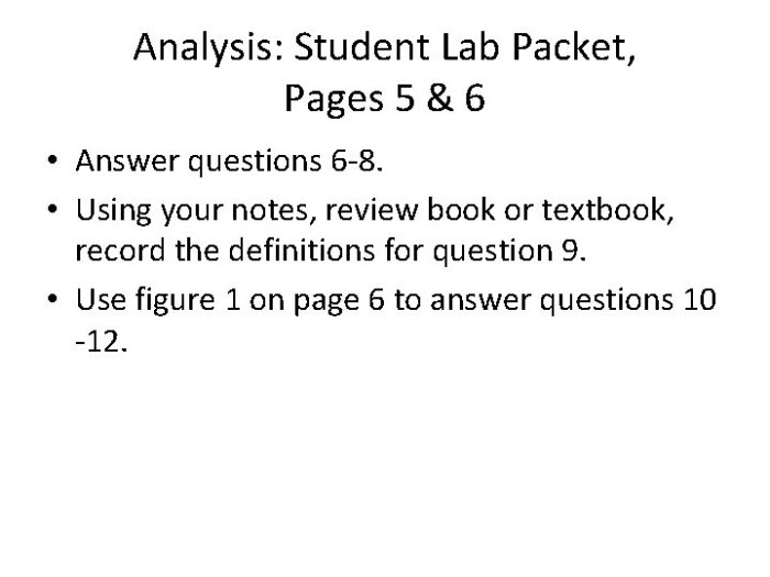 The beaks of finches student laboratory packet answers